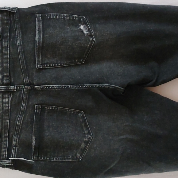 Plus size, Arizona Jean Co, black, stressed jeans, woman's size 19 NWT - Picture 4 of 7